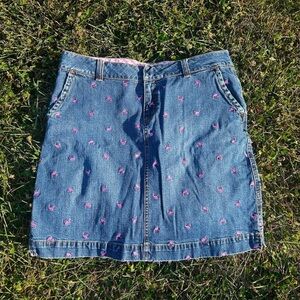 Lily Pulitzer Denim Skirt